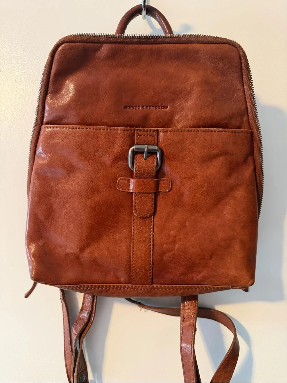 Spikes & Sparrow Leather Backpack
